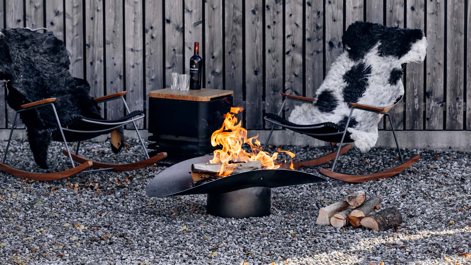 Höfats Spin 120 Flame Table Fire – The BBQ Exchange