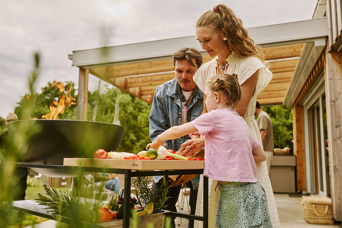 FIRE KITCHEN mit BOWL 70 Plancha-Grillset tief FIRE KITCHEN mit BOWL 70 Plancha-Grillset tief