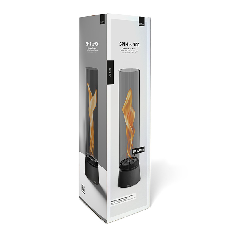 SPIN air 900 Tischfeuer all black