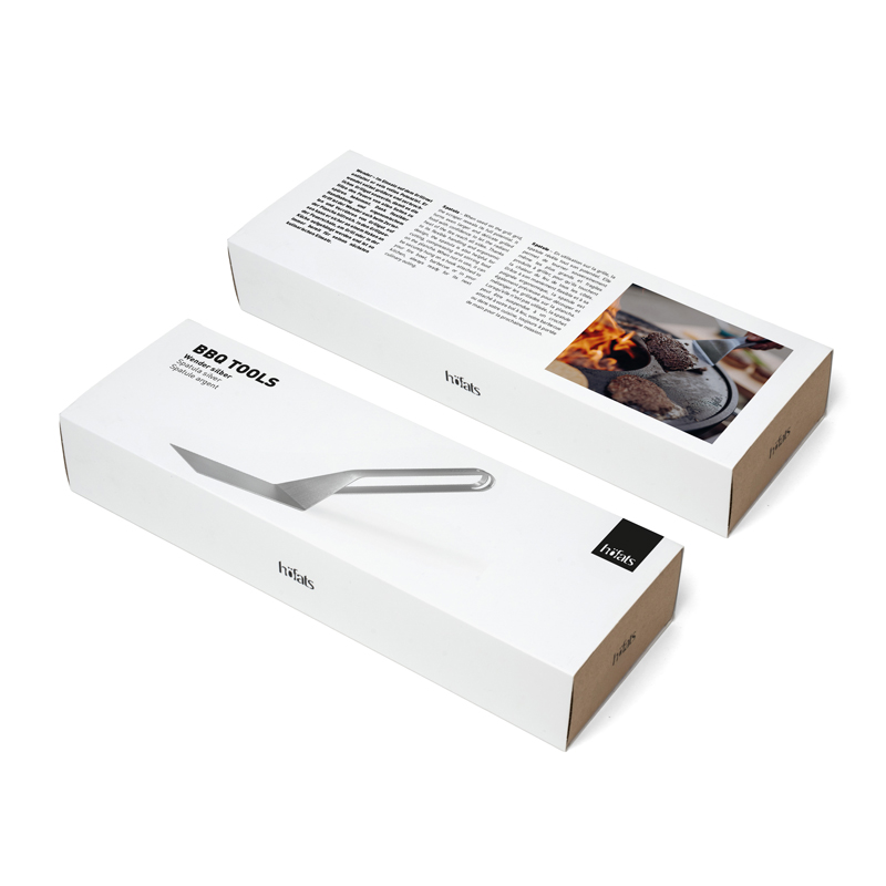 Stilvoll und zweckmäßig, verleiht die Wender Verpackung dem Umfeld ein raffiniertes Element.