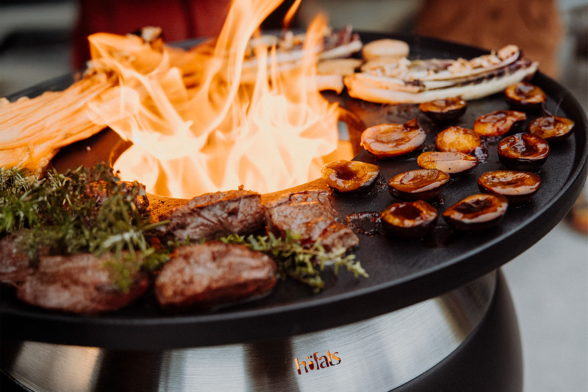 MOON 45 Plancha BBQ Set high MOON 45 Plancha BBQ Set high