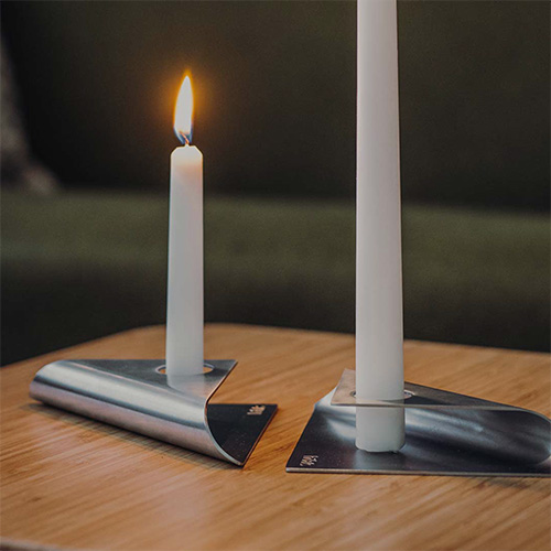 examples of product customisation with the square candle