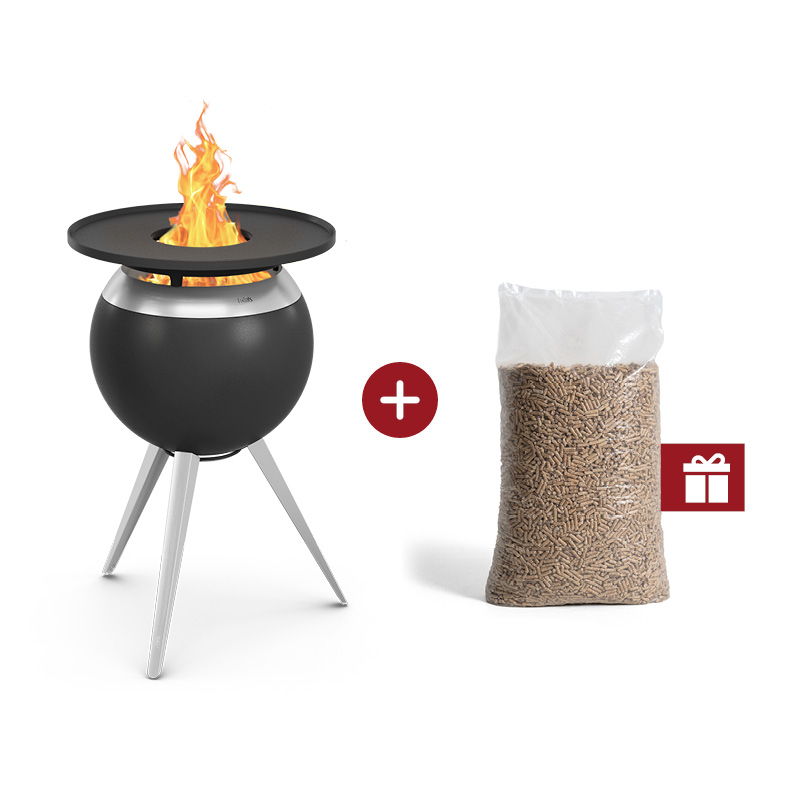 MOON 45 Plancha-grillset hoog