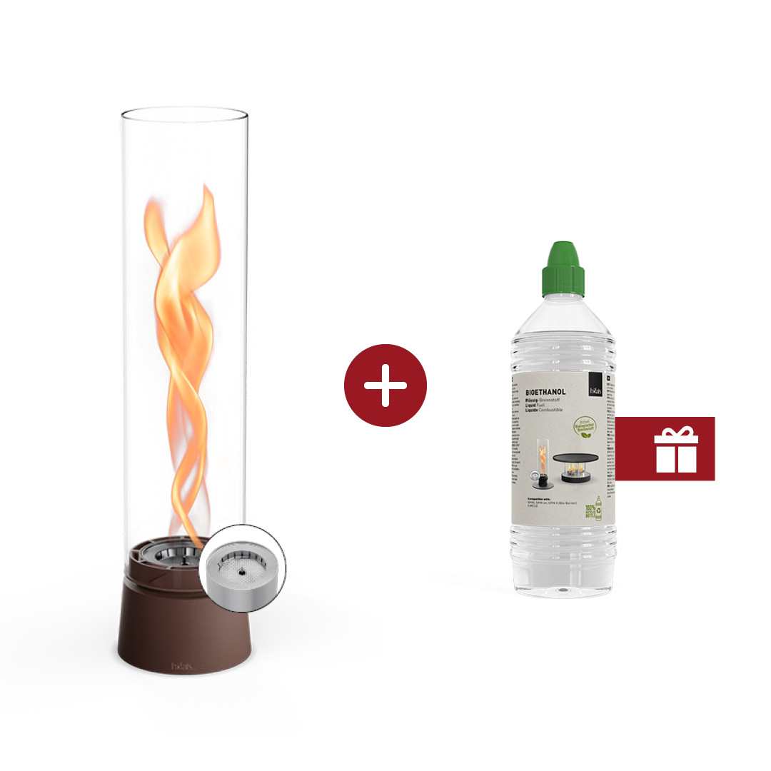 SPIN air 1200 Tabletop Fireplace oxyde red SPIN air 1200 Tabletop Fireplace oxyde red