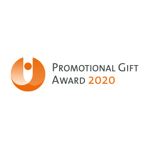 The photo presents the promotional gift award logo, with the JOHNNY CATCH Magnet.