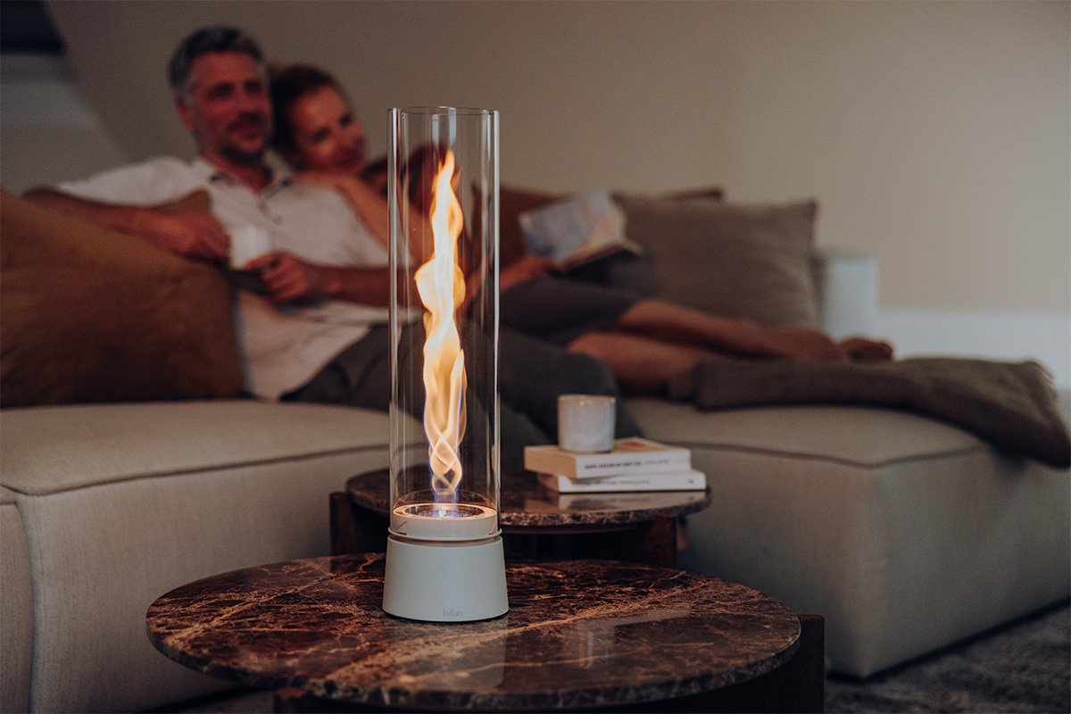 SPIN air 1200 Tabletop Fireplace cream | Creme | 1200 | 00907