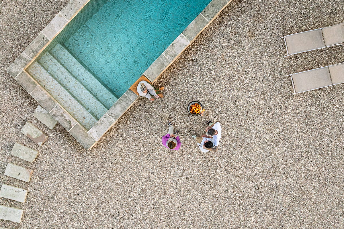 MOON 45 Fire basket with high stand MOON 45 Fire basket with high stand