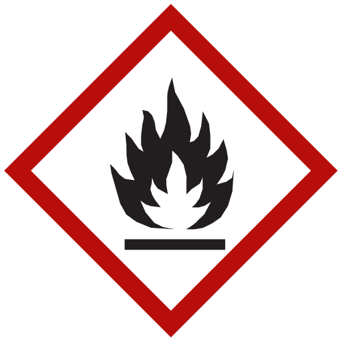 a fire hazard symbol.