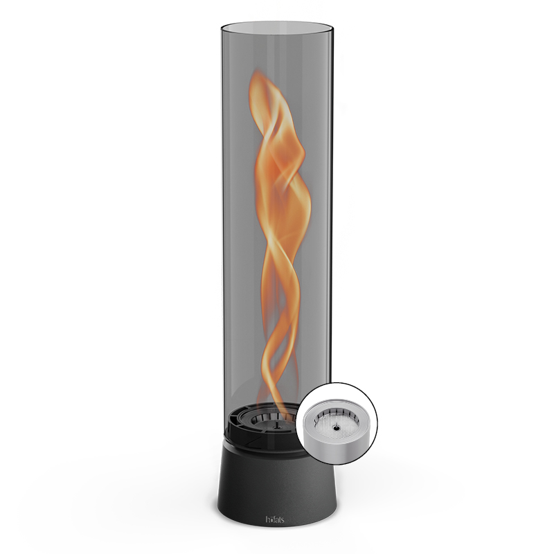 SPIN air 1500 Standfeuer all black SPIN air 1500 Studiobild