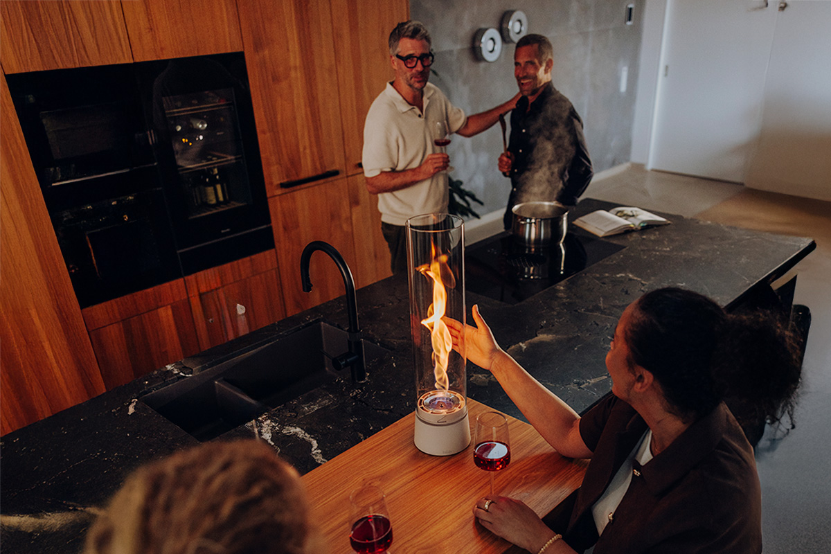 SPIN air 1200 Tabletop Fireplace sand | Sand | 1200 | 00909