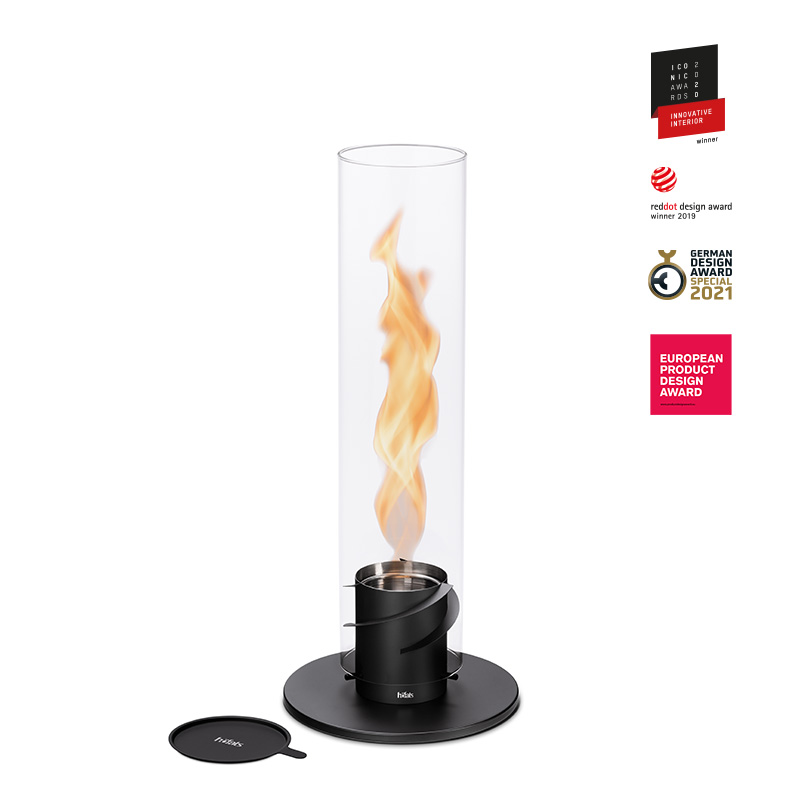 SPIN 120 Table Fire black 