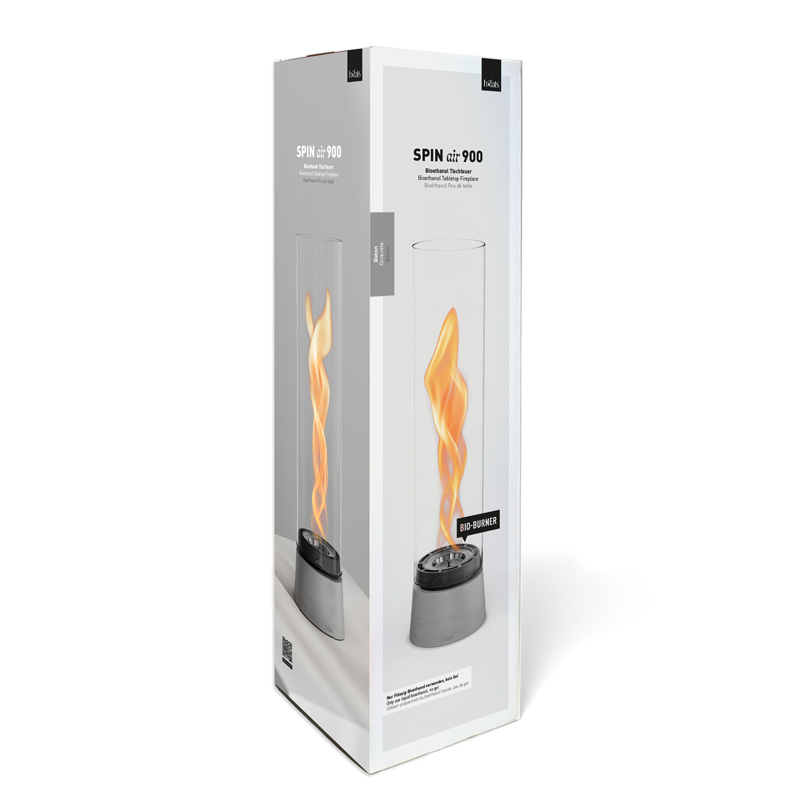 SPIN air 900 Tischfeuer Beton