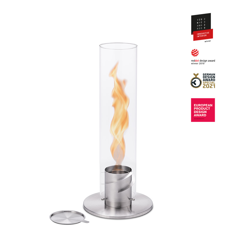 SPIN 120 Table Fire silver