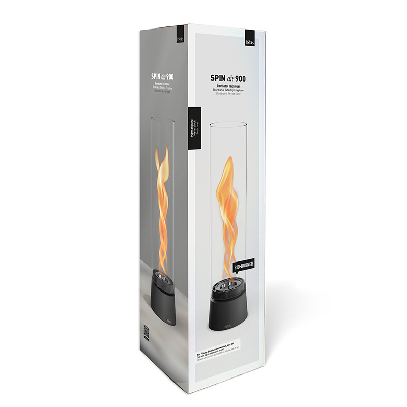 SPIN air 900 Tischfeuer mattschwarz