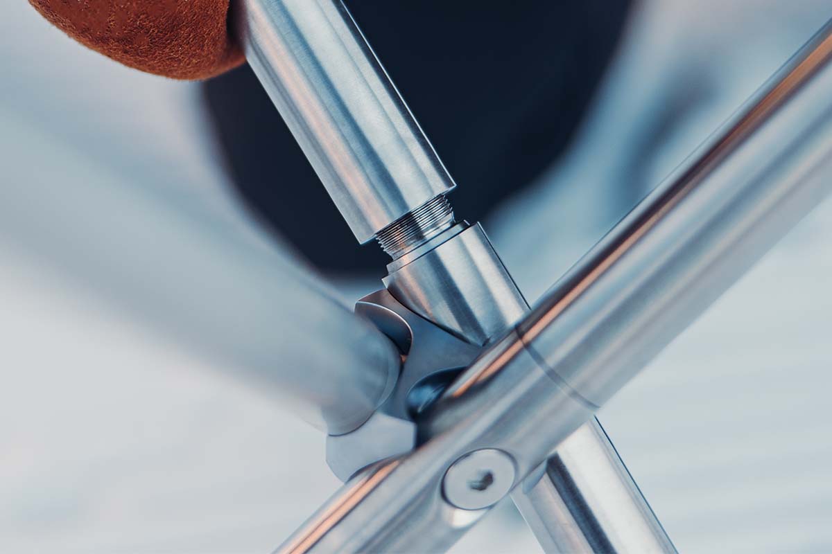 BOWL 57 Tripod A closeup of the detachable part of the 00342 Bowl 57 Tripod