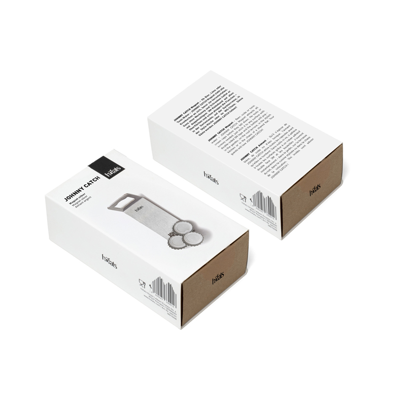 JOHNNY CATCH Magnet Bottle Opener silver Stylish and purposeful, the Johnny Catch Magnet Packaging adds a refined element to the environment.