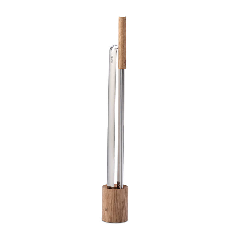 Fire Tools Set 3 pcs A set of tools for a fireplace on a white background the 00251 Fire Tools Set 3 pcs complements the moment with its thoughtful design.