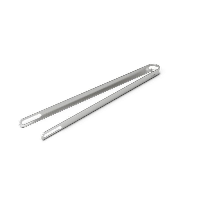 Grillzange Dieses Bild zeigt eine Zange auf einem weißen Hintergrund