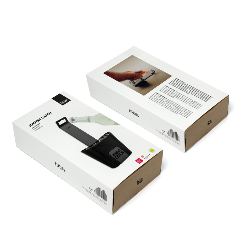JOHNNY CATCH Cup Flaschenöffner schwarz Stilvoll und zweckmäßig, verleiht die Verpackung des Johnny Catch Cup Black eine raffinierte Note der Umgebung.