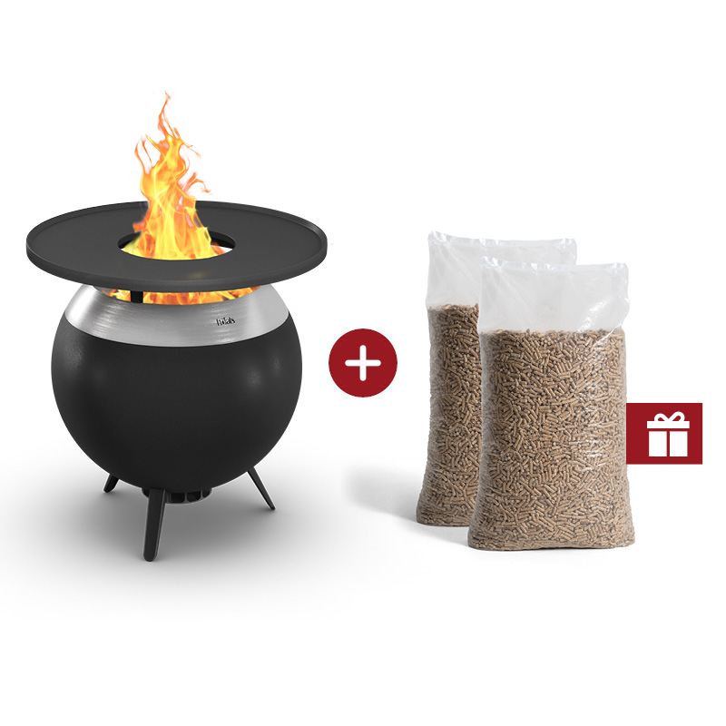 MOON 55 Plancha-grillset laage