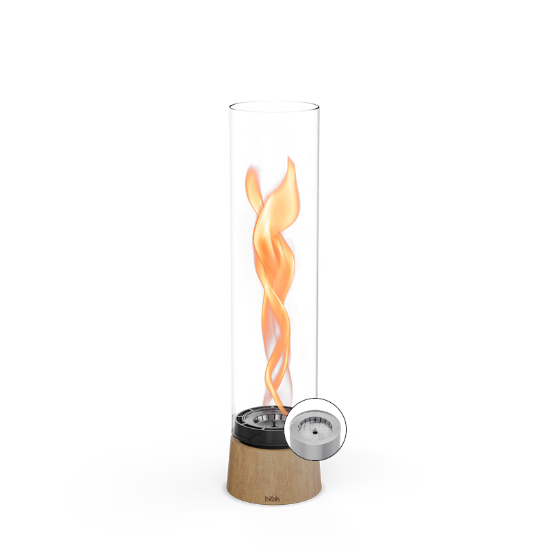 SPIN air 1200 Tischfeuer Eiche SPIN air 1200 Tischfeuer Eiche Studiobild