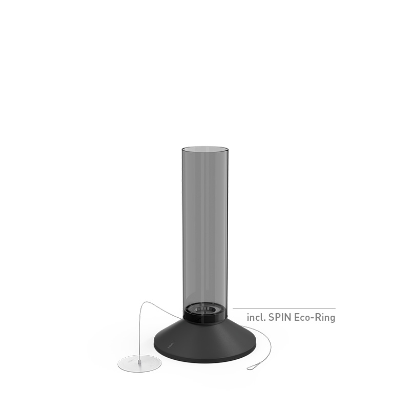 SPIN X 900 Tafelvuur all black SPIN X all black