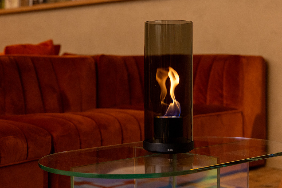 DANCE 1200 Tischfeuer all black DANCE 1200 Tischfeuer all black